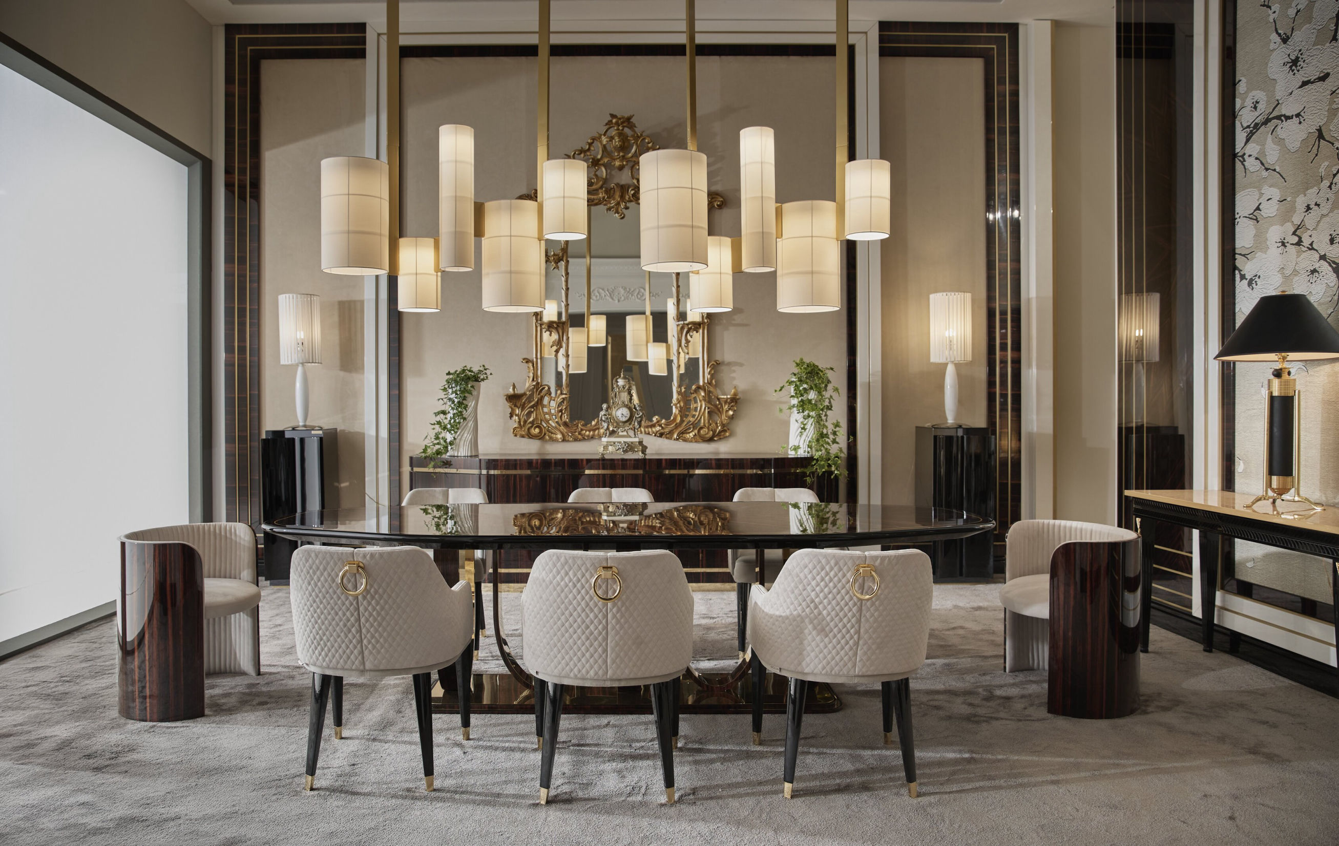 Роскошная мебель ручной работы, созданная в Италии.